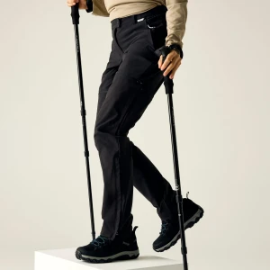 Regatta Regatta Spodnie damskie z odpinanymi nogawkami Mountain Zip off Czarny, Rozmiar: