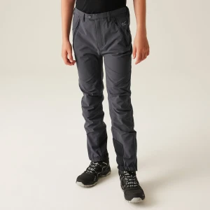 Regatta Regatta Spodnie dziecięce trekkingowe Tech Mountain Szary, Rozmiar: