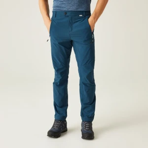 Regatta Regatta Spodnie męskie trekkingowe Highton Niebieski, Rozmiar:
