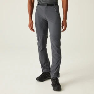 Regatta Regatta Spodnie męskie trekkingowe Xert Stretch III Zip Off Szary, Rozmiar: EU52 | Długie