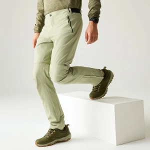 Regatta Regatta Spodnie męskie trekkingowe z odpinanymi nogawkami Mountain Z/O Zielony, Rozmiar: