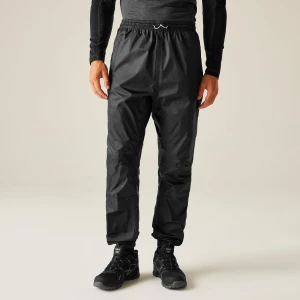 Regatta   Spodnie męskie wierzchnie wodoodporne Active Czarny, Rozmiar: