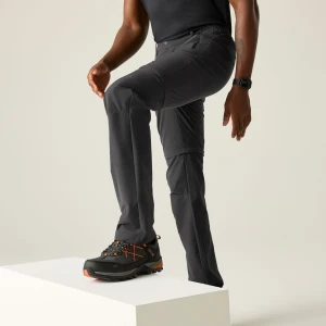 Regatta Regatta Spodnie męskie z odpinanymi nogawkami Highton II Zip Off Szary, Rozmiar: