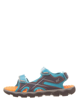 Regatta Sandały "Kota Drift" w kolorze szaro-turkusowym rozmiar: 33