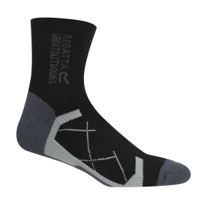 Regatta Skarpety męskie Outdoor Active 2-pak Czarny