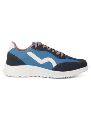 Regatta Sneakersy "Marine Retro" w kolorze granatowo-błękitnym rozmiar: 41