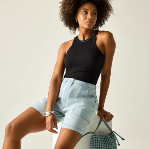 Regatta   Spodenki damskie casual Liza Niebieski, Rozmiar: