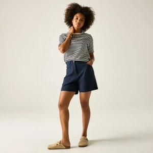 Regatta   Spodenki damskie casual Liza Niebieski, Rozmiar: