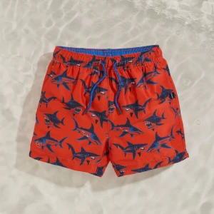 Regatta   Spodenki dziecięce kąpielówki Skander Pomarańczowy, Rozmiar: