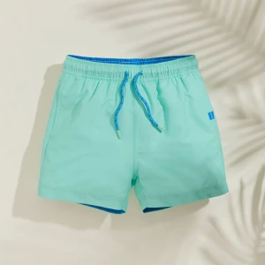 Regatta   Spodenki dziecięce kąpielówki Skander Zielony, Rozmiar: