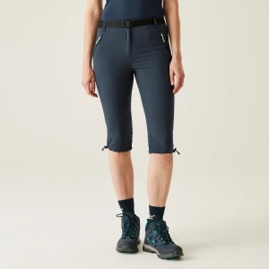 Regatta   Spodnie damskie trekkingowe 3/4 Xert Capri Light Niebieski, Rozmiar: