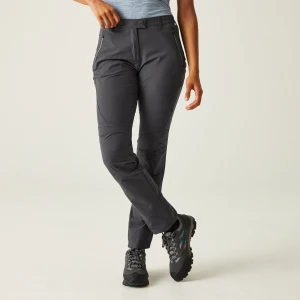 Regatta Spodnie damskie trekkingowe Highton Stretch Szary