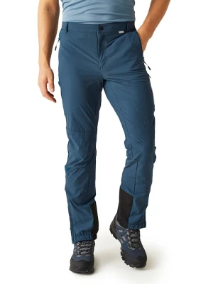 Regatta Spodnie funkcyjne "Mountain III" w kolorze niebieskim rozmiar: 52