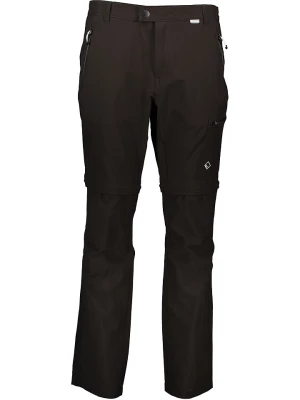 Regatta Spodnie funkcyjne Zipp-Off "Highton" w kolorze czarnym rozmiar: 54