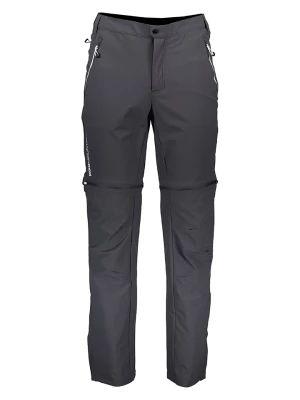 Regatta Spodnie funkcyjne Zipp-Off "Mountain" w kolorze antracytowym rozmiar: 54
