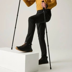 Regatta   Spodnie męskie cargo Questra Czarny, Rozmiar: