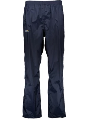 Regatta Spodnie przeciwdeszczowe "Pack It" w kolorze granatowym rozmiar: XL