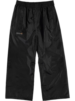 Regatta Spodnie przeciwdeszczowe "Stormbreak" w kolorze czarnym rozmiar: 116
