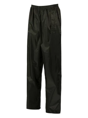 Regatta Spodnie przeciwdzeszczowe "Stmbrk" w kolorze ciemnozielonym rozmiar: XL