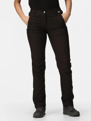 Regatta Spodnie softshellowe "Geo" w kolorze czarnym rozmiar: 46