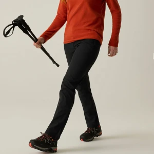 Regatta Spodnie trekkingowe damskie Geo Softshell II Czarny