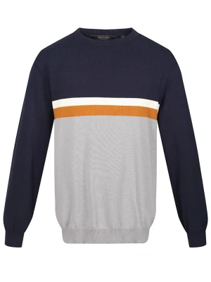 Regatta Sweter "Kaelen" w kolorze szaro-granatowym rozmiar: XL