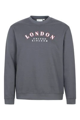 Regionalna męska bluza z nadrukiem London - Grey Mountain Warehouse