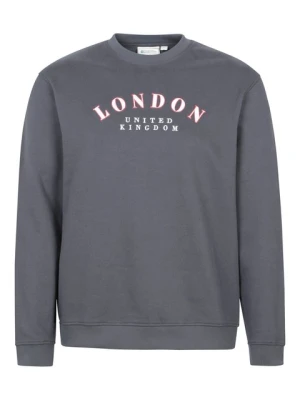 Regionalna męska bluza z nadrukiem London - Cream Mountain Warehouse