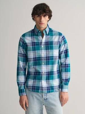 Koszula oxford w kratę o regularnym kroju GANT