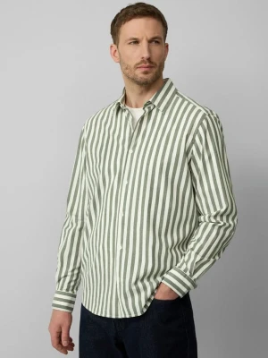 Regular Fit: Gestreiftes Langarmhemd aus Baumwollstretch s.Oliver