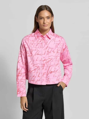 Regular Fit koszula z mieszanki bawełny s.Oliver BLACK LABEL