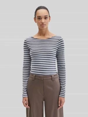 Regular Fit koszulka z długim rękawem z czystej bawełny Marc O'Polo