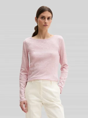 Regular Fit koszulka z długim rękawem z czystej bawełny Marc O'Polo