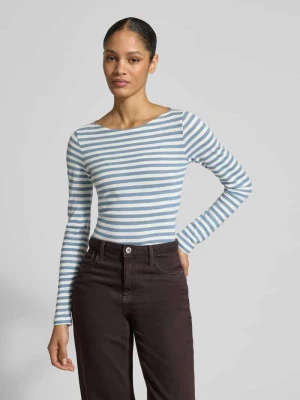 Regular Fit koszulka z długim rękawem z czystej bawełny Marc O'Polo