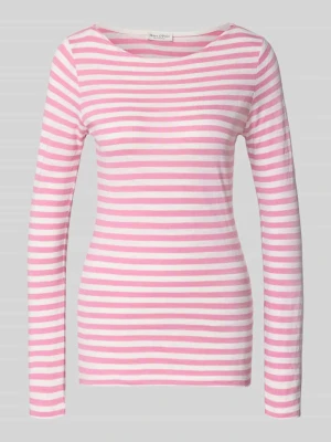 Regular Fit koszulka z długim rękawem z czystej bawełny Marc O'Polo