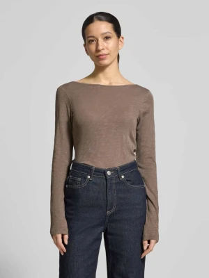 Regular Fit koszulka z długim rękawem z czystej bawełny Marc O'Polo