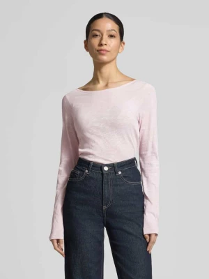 Regular Fit koszulka z długim rękawem z czystej bawełny Marc O'Polo