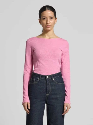 Regular Fit koszulka z długim rękawem z czystej bawełny Marc O'Polo