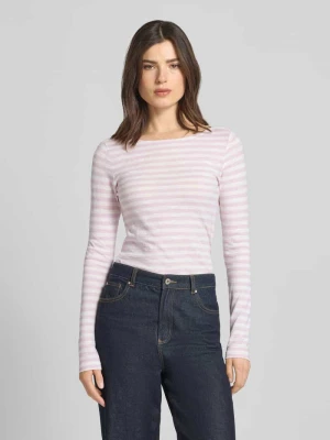 Regular Fit koszulka z długim rękawem z czystej bawełny Marc O'Polo