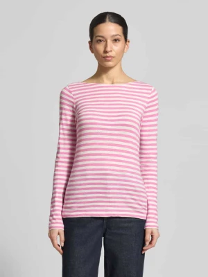 Regular Fit koszulka z długim rękawem z czystej bawełny Marc O'Polo