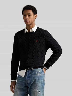 Regular Fit sweter dzianinowy z czystej bawełny Polo Ralph Lauren
