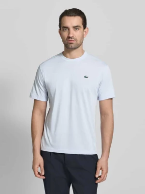 Regular Fit T-shirt z mieszanki bawełny Lacoste Sport