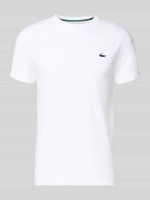 Regular Fit T-shirt z mieszanki bawełny Lacoste Sport