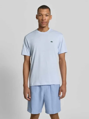 Regular Fit T-shirt z mieszanki bawełny Lacoste Sport