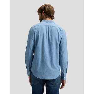 Regular Lee Shirt Light Chambray Size