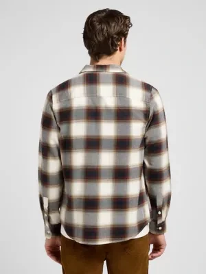 Regular Leesure Shirt Brentwood Plaid Size