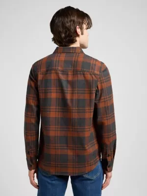 Regular Leesure Shirt Copper Fields Size
