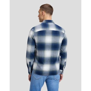 Regular Leesure Shirt Dress Blues