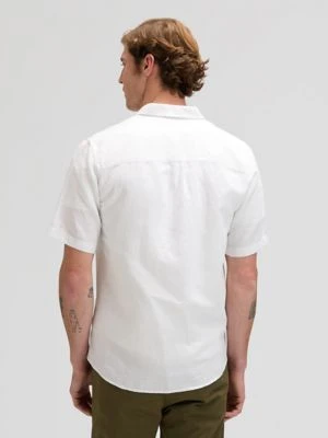 Regular Short Sleeve Lee Shirt Bright White Size