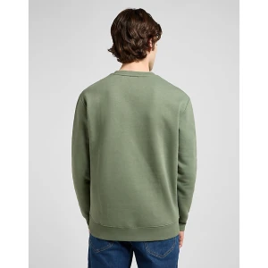 Regular Wobbly Lee Sweatshirt Olive Stone Size